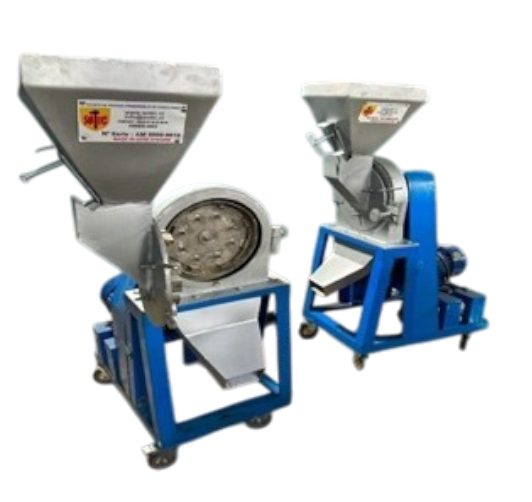 Broyeur électrique fixe pour racines de manioc
