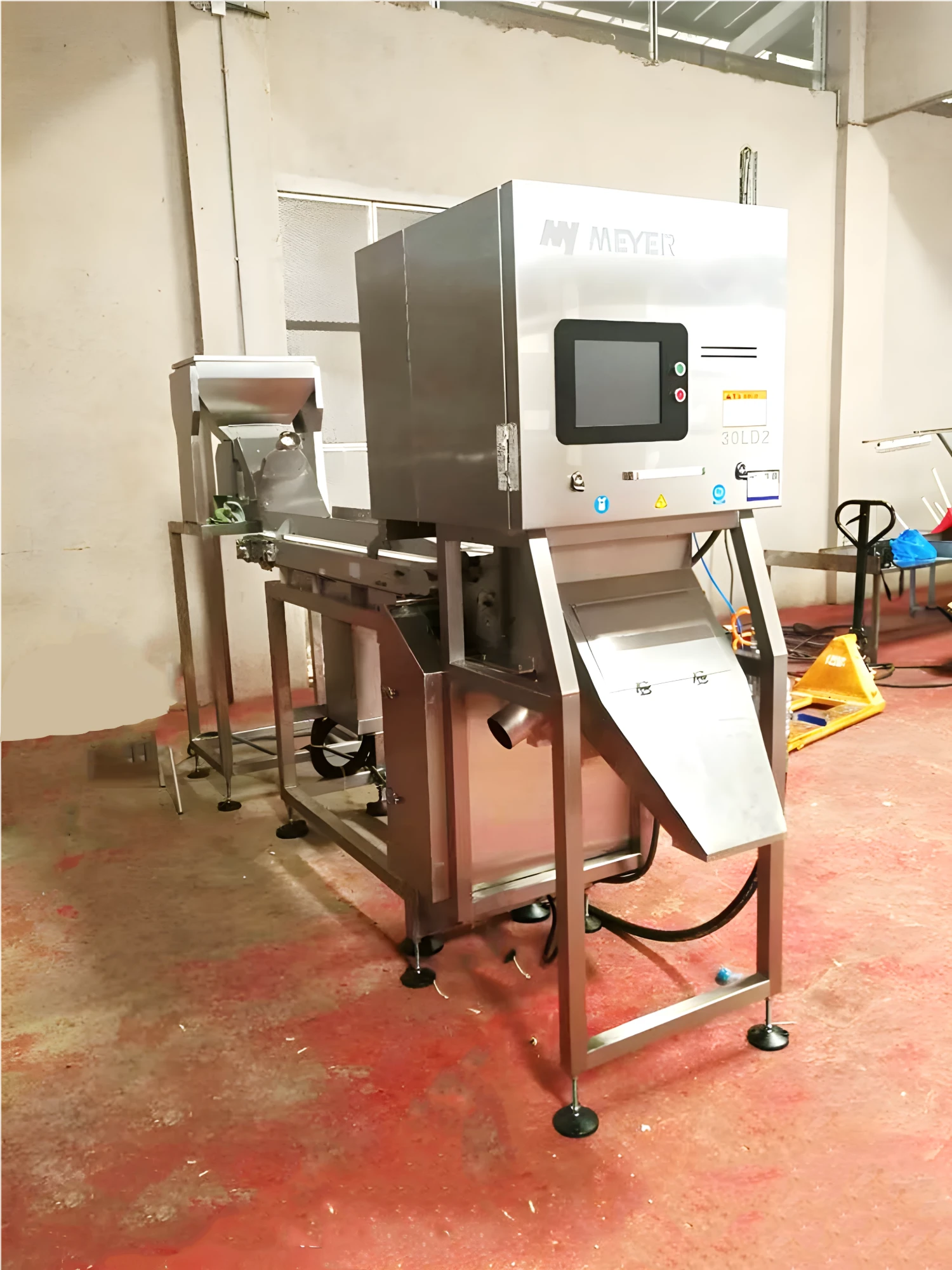Trieur optique color sorter pour amandes de cajou