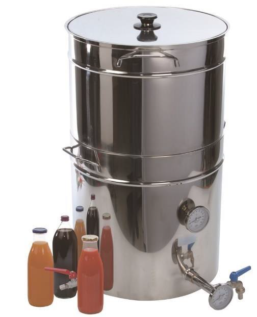 Pasteurisateur à cuve chauffée pour jus et purées